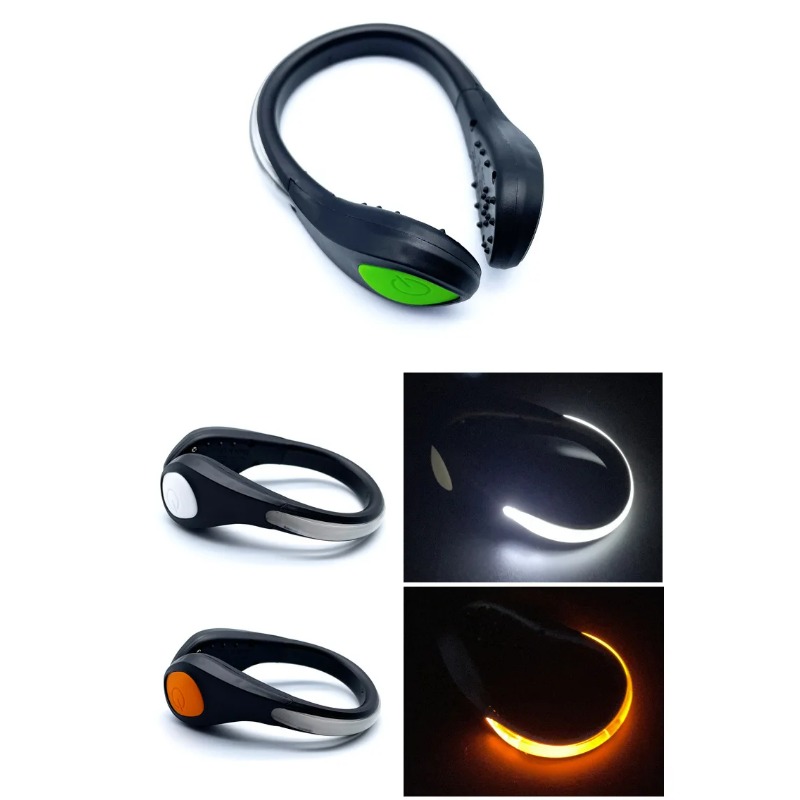 Running Gear Lights - Lampu Klip Sepatu Bercahaya Baru LED