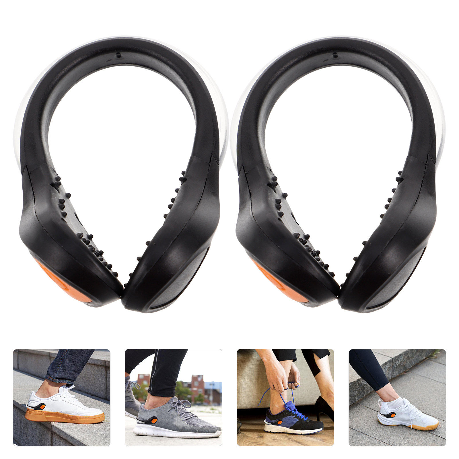 Running Gear Lights - 2 Buah Lampu Klip Sepatu LED