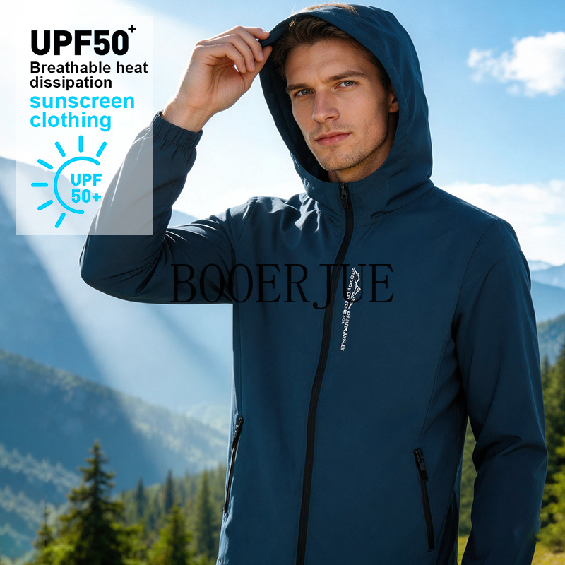 Running Gears - Jaket Hiking Pria Tahan Air untuk