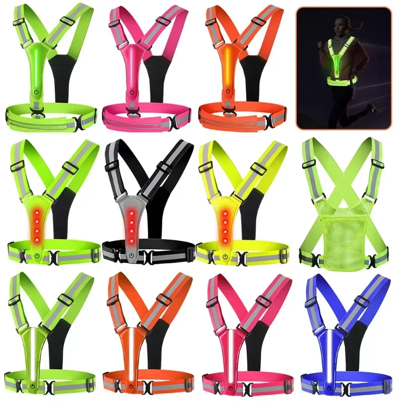 Rompi Reflektif LED untuk Lari - Running Gear Lights ulasan dan harga