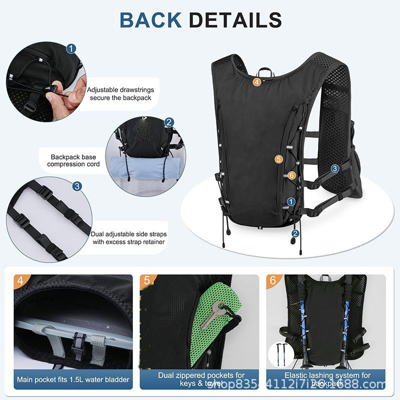 Rompi hidrasi, ransel lintas a - Running Gear Competition ulasan dan harga