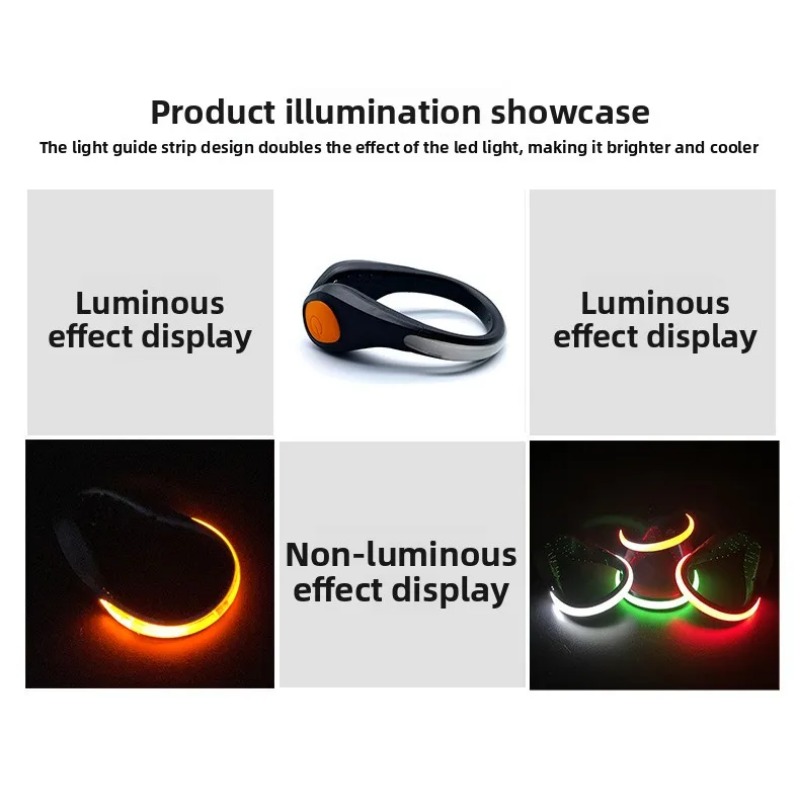 Lampu Klip Sepatu Bercahaya Ba - Running Gear Lights ulasan dan harga