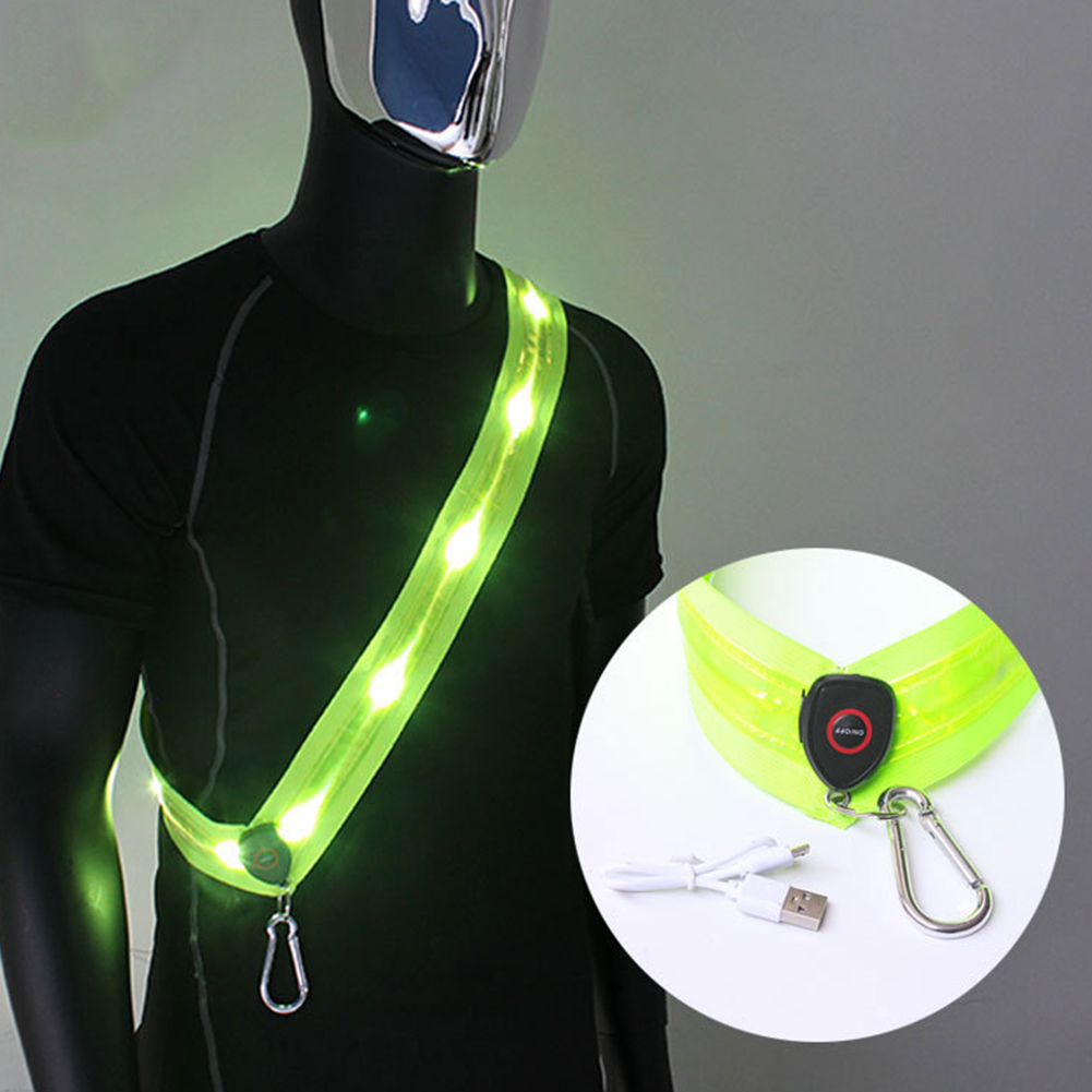Tali Bahu Berlampu LED Isi Ula - Running Gear Lights ulasan dan harga