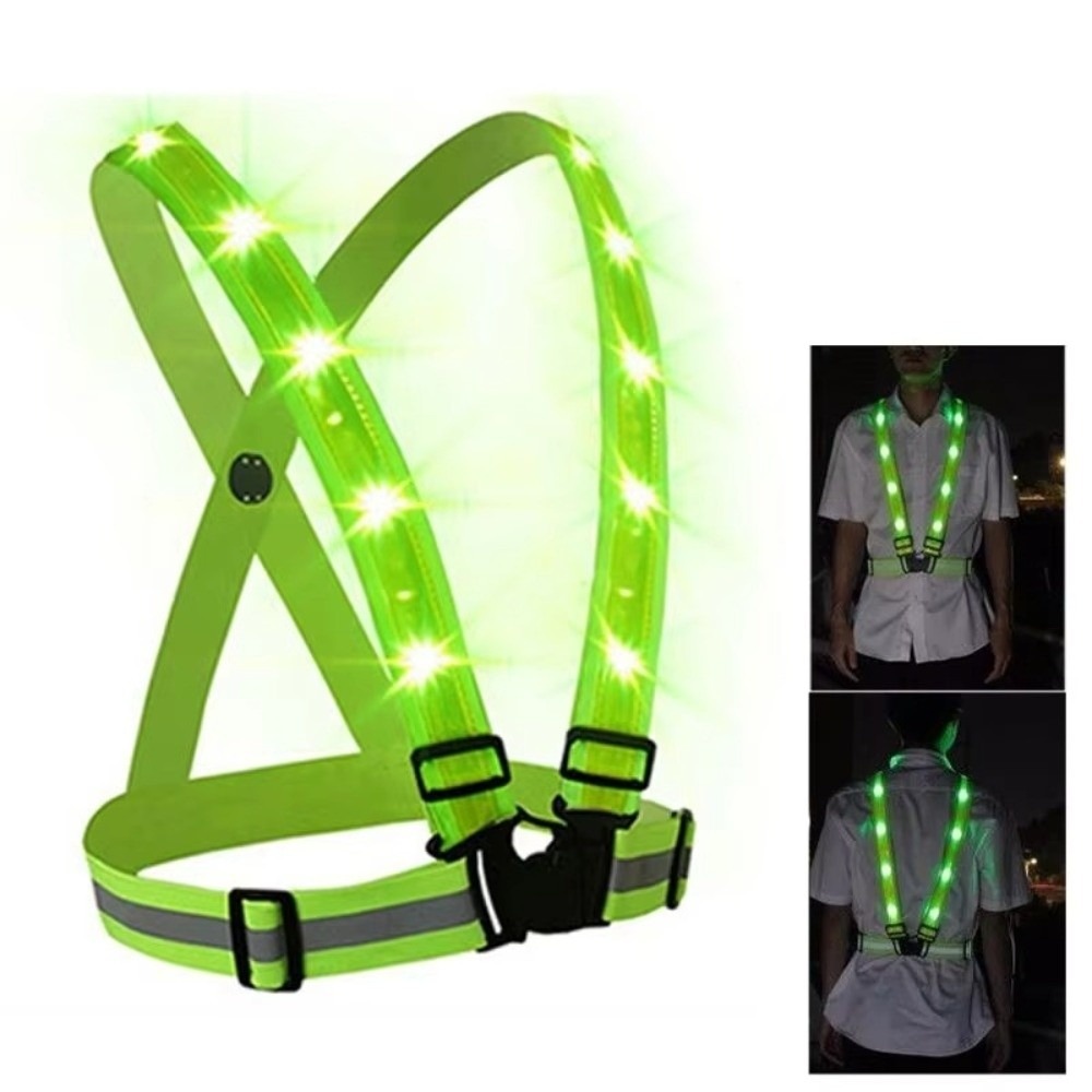 Rompi Keselamatan LED Polieste - Running Gear Lights ulasan dan harga