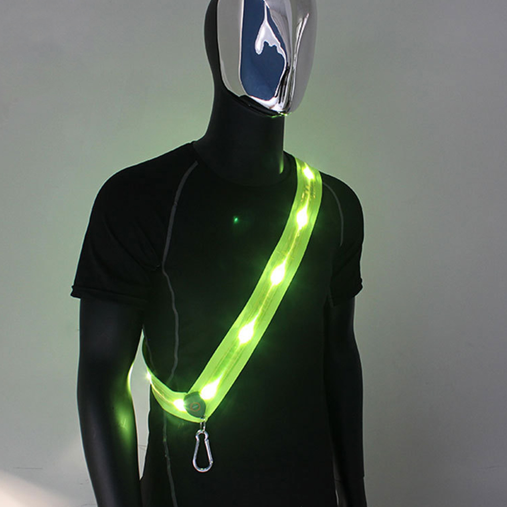 Sabuk Lari LED Reflektif Isi U - Running Gear Lights ulasan dan harga