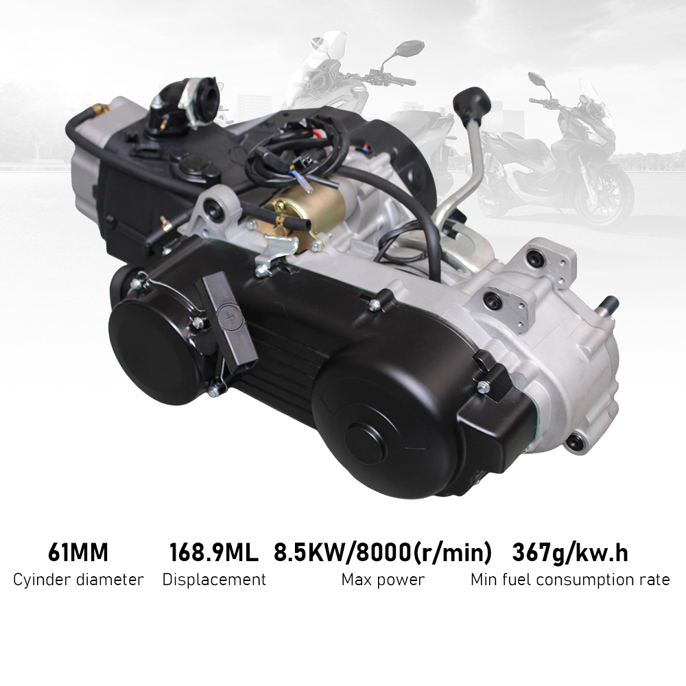 Mesin Motor GY6-161CC 4 Tak Si - Running Gear Box ulasan dan harga